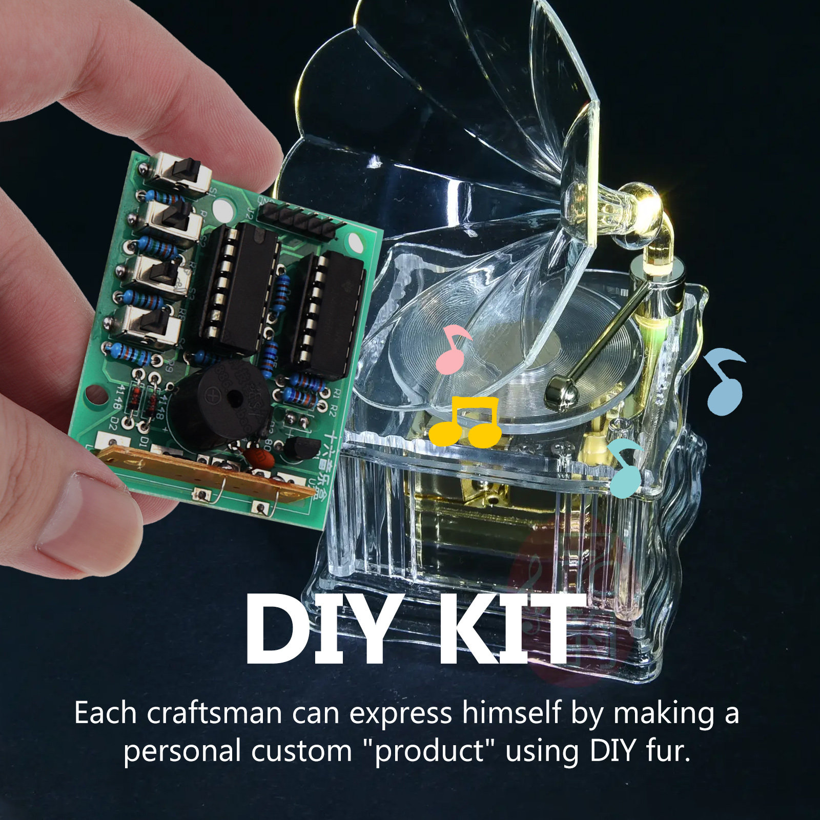 1Set DIY Music Box Electronic  - Diy Electronics Box recension och pris