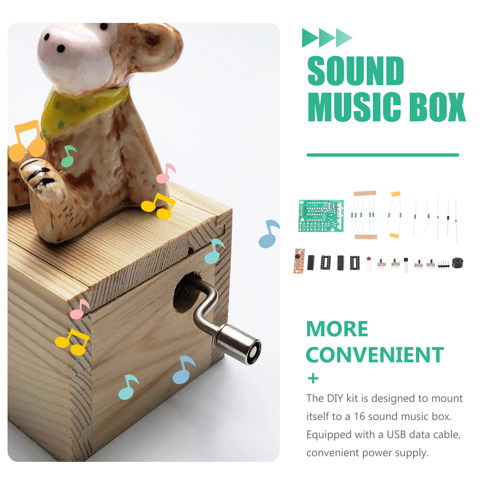 1Set DIY Music Box Electronic  - Diy Electronics Box recension och pris
