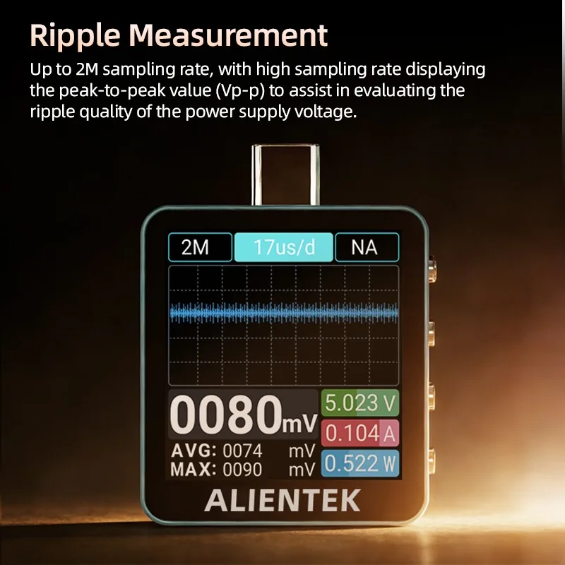 ALIENTEK C2 Color Screen Teste - Logic Analyzer Usb recension och pris